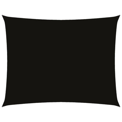 Vidaxl Toldo De Vela Rectangular Tela Oxford Negro 2x3,5 M_0