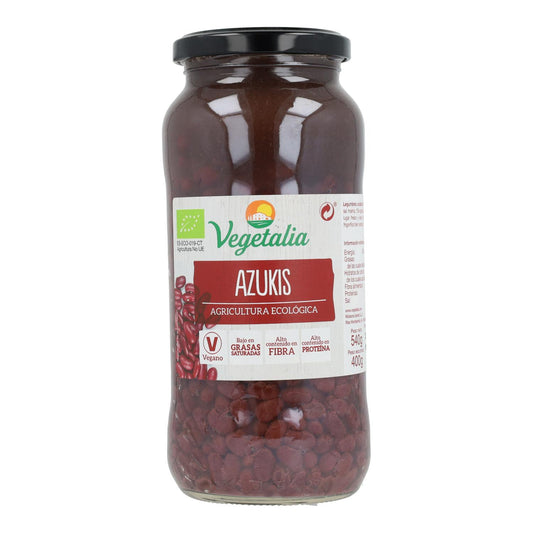 Azukis Cocidos Ecológicos Vegetalia 540g