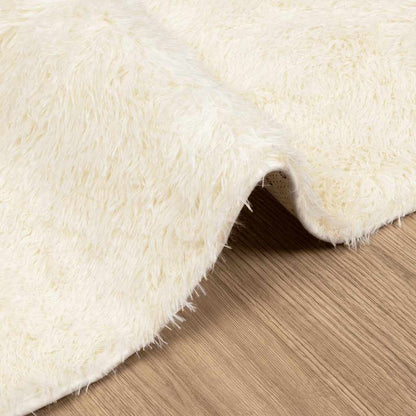 Vidaxl Alfombra De Pelo Largo Navarra Color Crema 120x170 Cm Poliéster_4