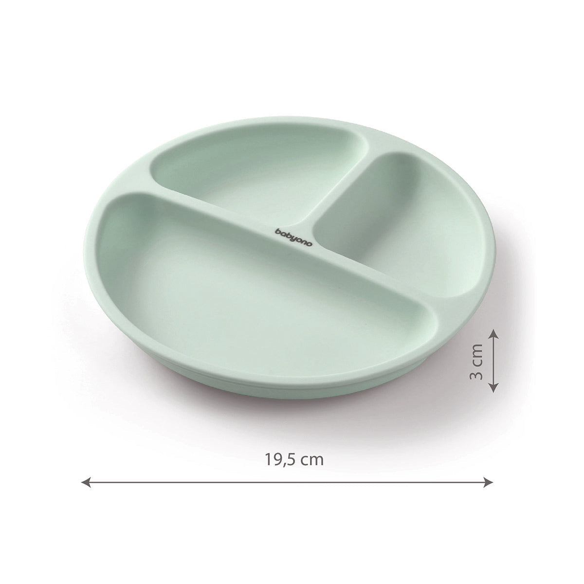 Babyono Plato De Silicona Con Compartimentos Y Ventosa | Orden, Estabilidad Y Más Autonomía En Cada Comida_2