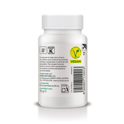 Vitamina B12 liberación sostenida, Soria Natural, 60 comprimidos