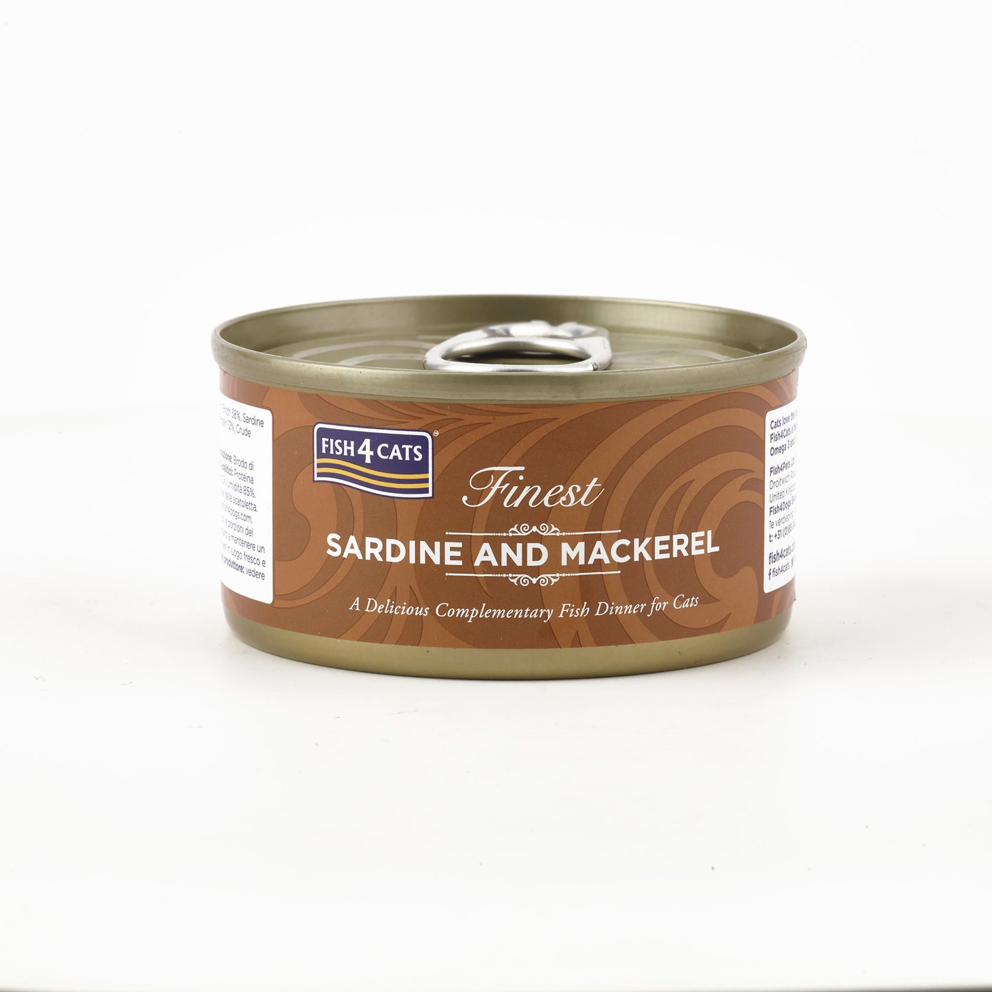 Fish4cats Filete Para Gato – Sardina Con Caballa 70 G (pack De 10)_3