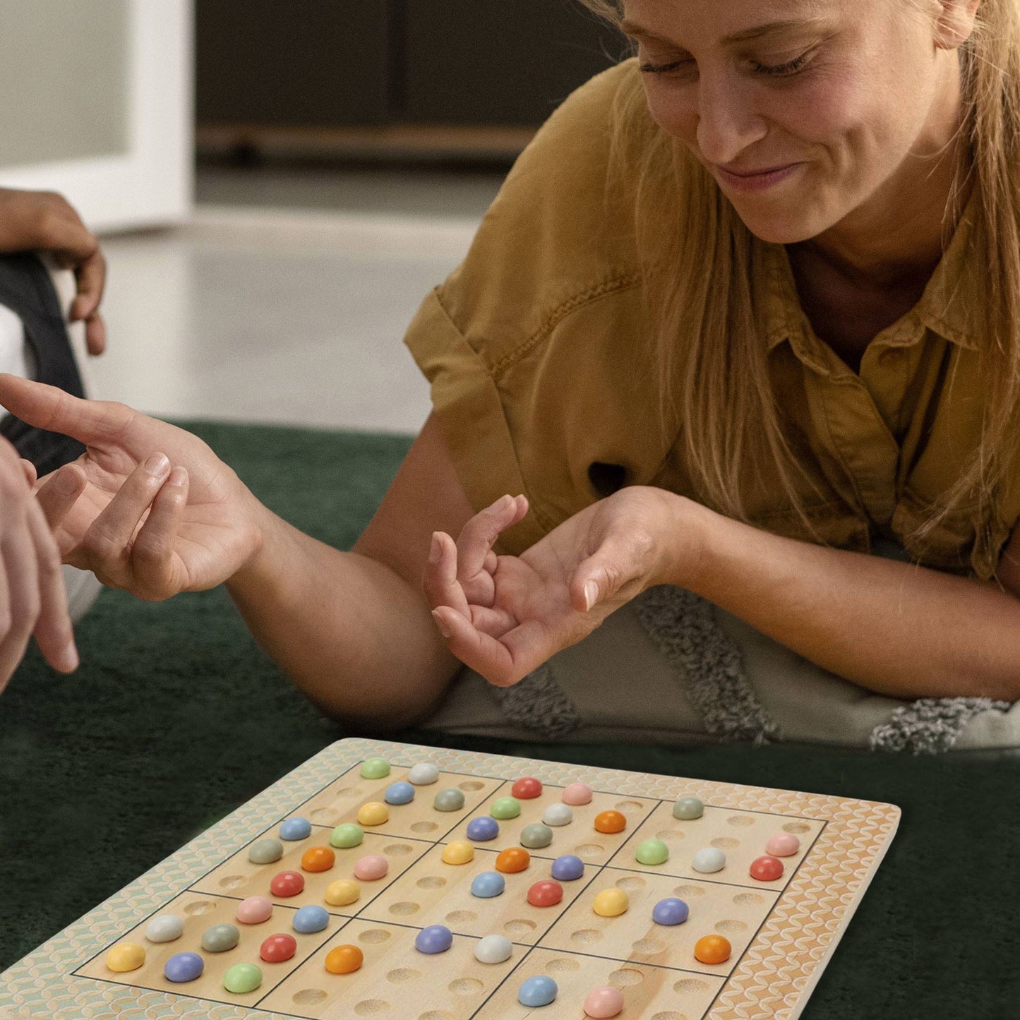 Well Home - Juego Sudoku En Madera Con Bolsa De Algodón_3
