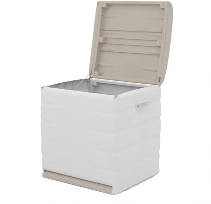 Baúl 60 cm Space Saver Plastiken Beige No decorado
