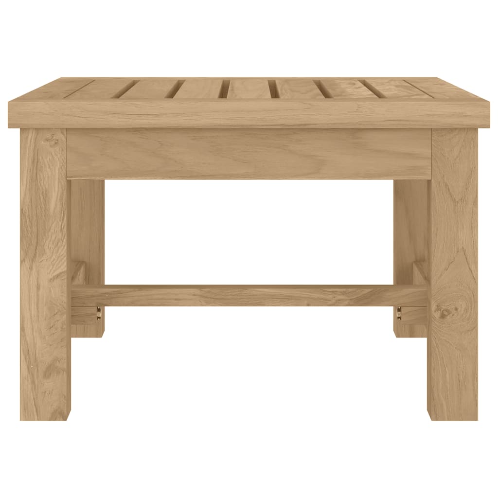 Mesa De Centro Madera Maciza De Teca 45x45x30 Cm_1