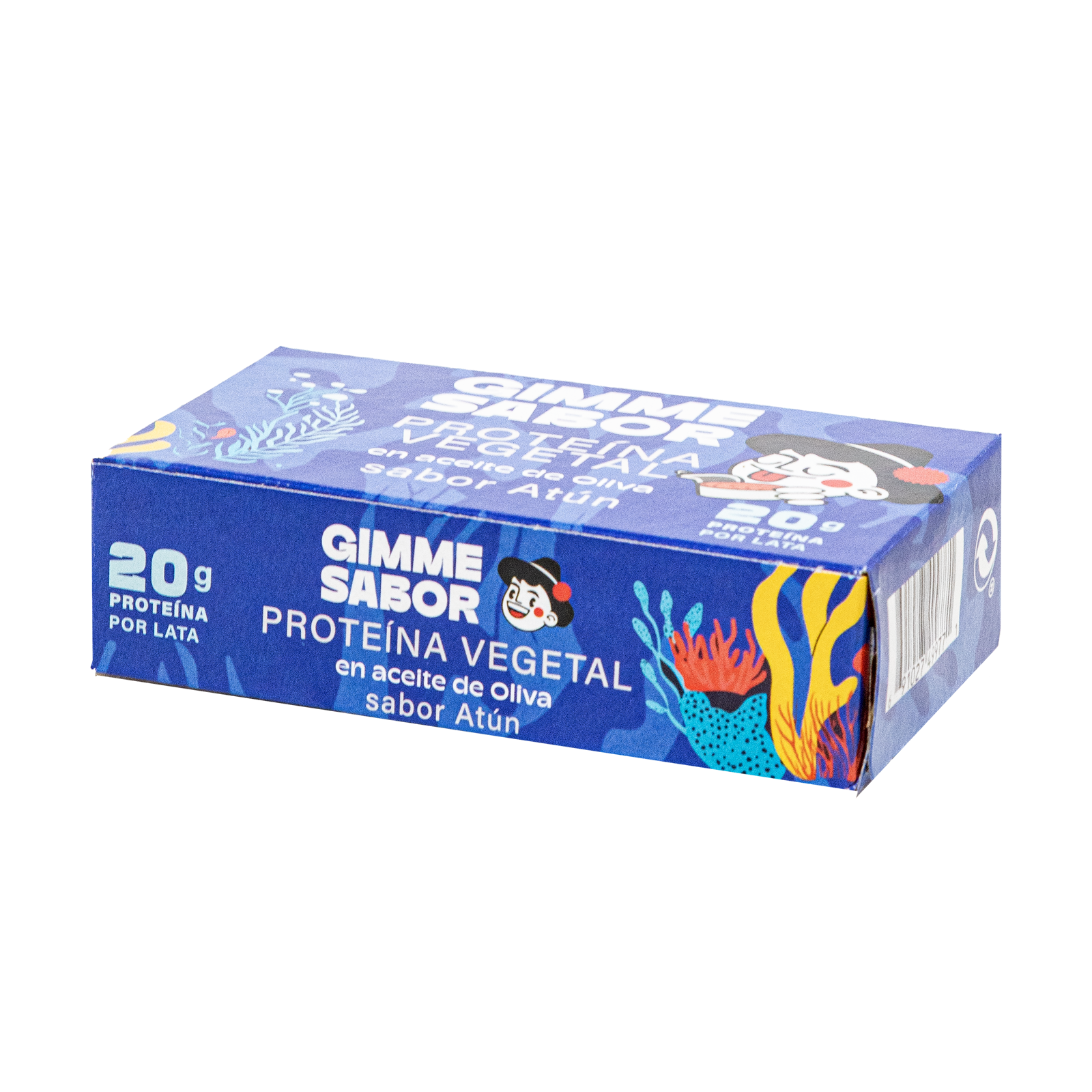 Atún Vegano en Aceite de Oliva 120g | Sin Gluten, Sin Aditivos, Sin Alérgenos | Gimme Sabor