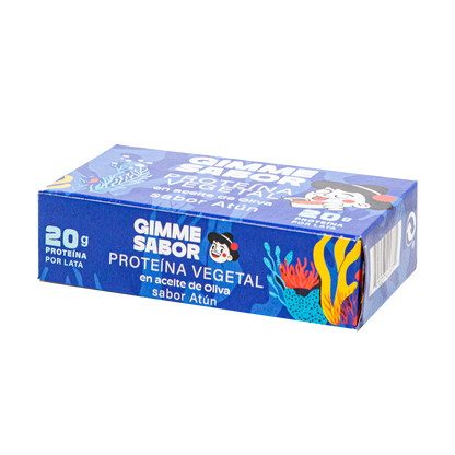 Atún Vegano en Aceite de Oliva 120g | Sin Gluten, Sin Aditivos, Sin Alérgenos | Gimme Sabor