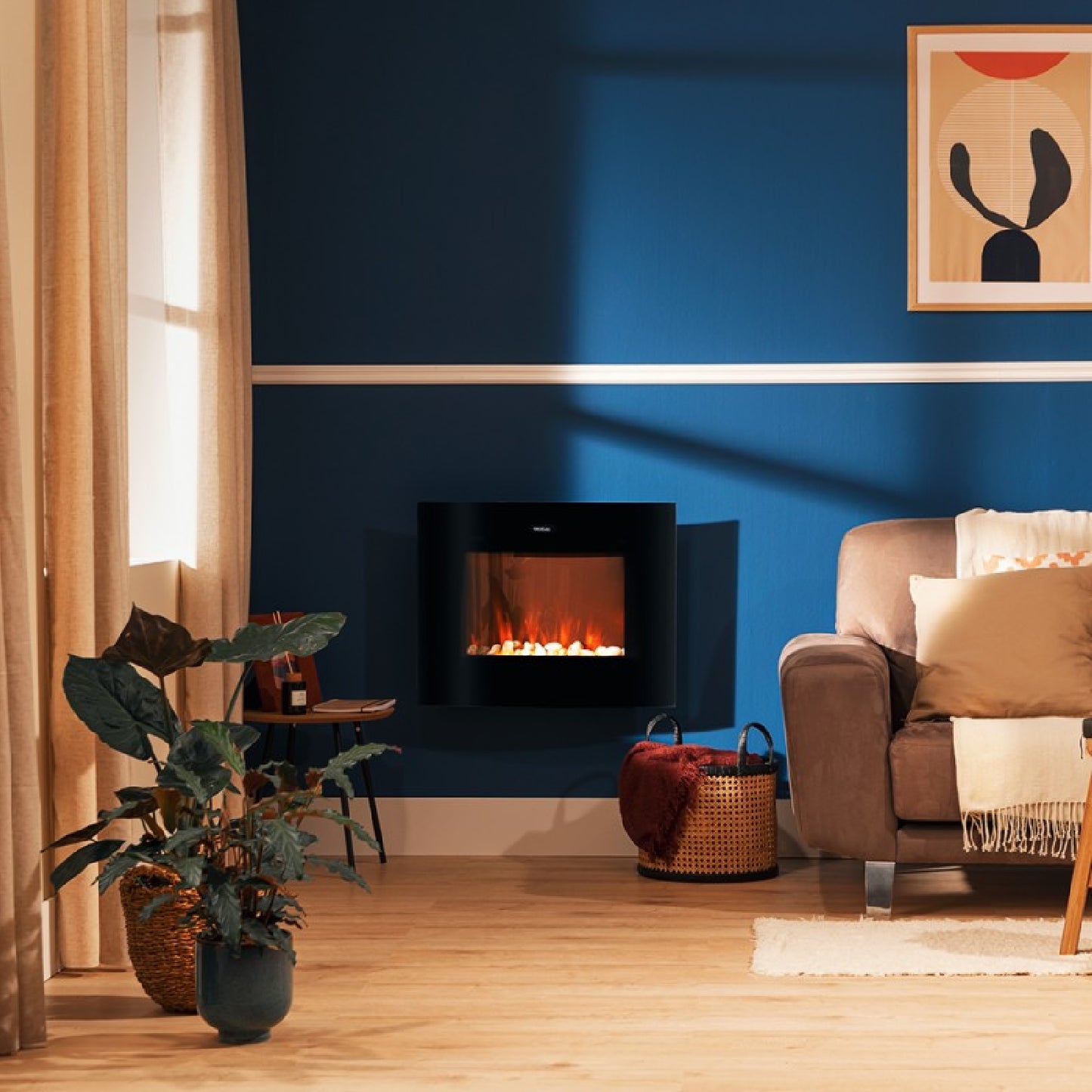 Cecotec Chimenea Eléctrica Readywarm 2650 Curved Flames Connected_1