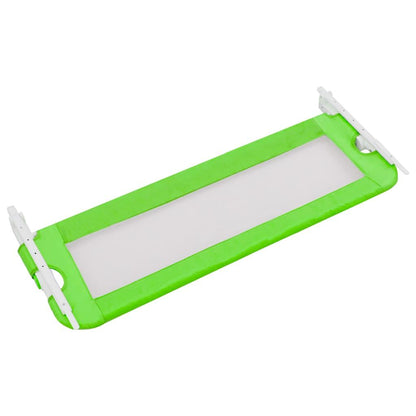 Vidaxl Barandilla De Seguridad Cama De Niño Poliéster Verde 120x42 Cm_3