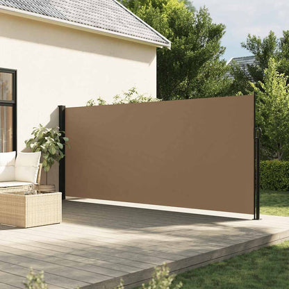 Vidaxl Toldo Lateral Retráctil Gris Taupe 160x600 Cm_1