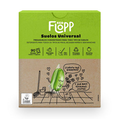 Pack 2 x Limpia Suelos Universal ECO Flopp 90caps