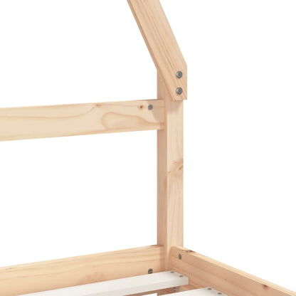 Estructura De Cama Infantil Con Cajones Madera Pino 90x190 Cm / Vetonek_4