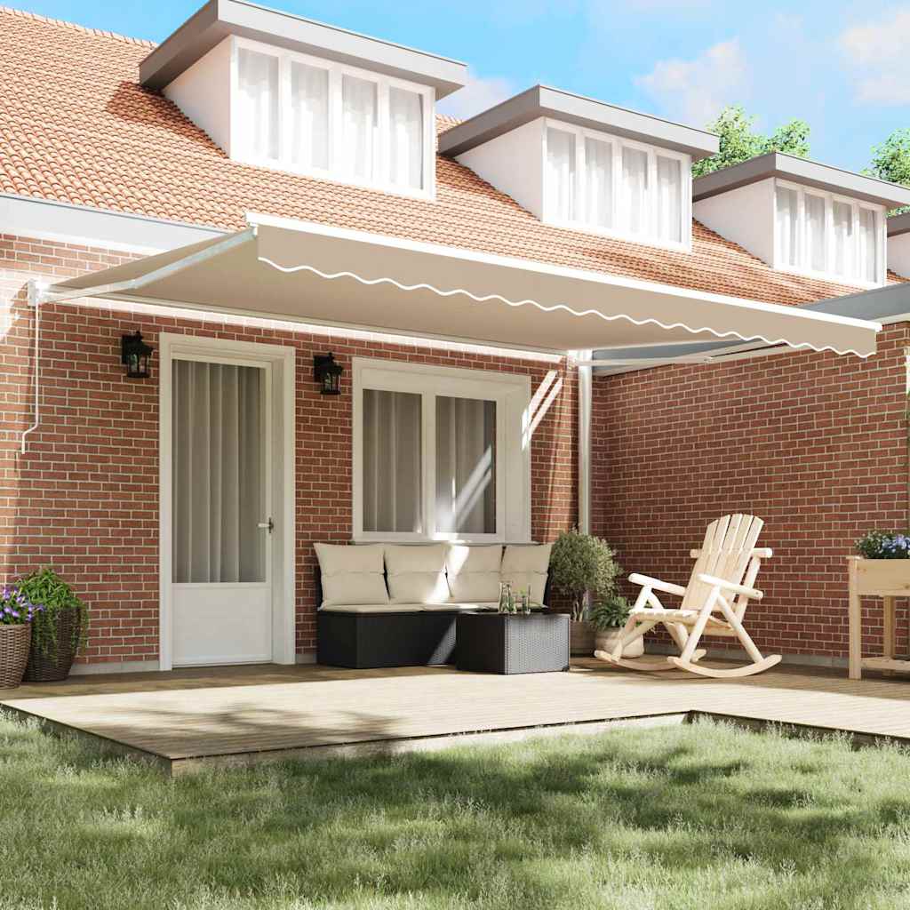 Toldo Retráctil Beige 450 X 300 X 165 Cm_2
