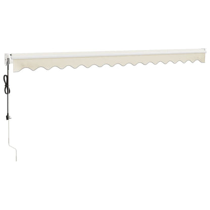 Toldo Retráctil Automático Color Crema 4,5x3 M_3