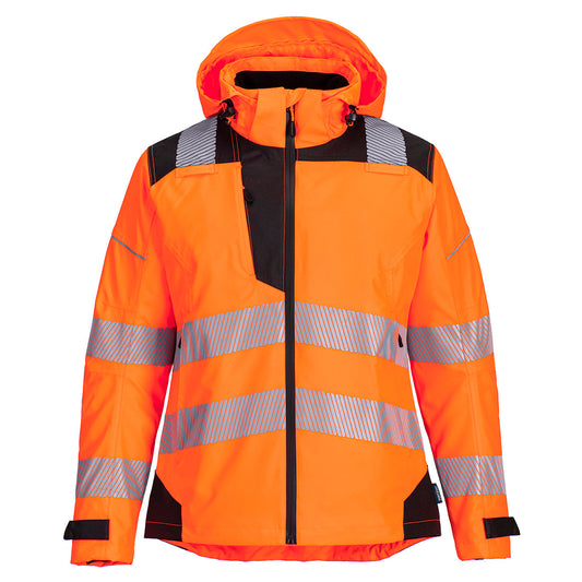 Chaquetas Impermeables Para La Lluvia - Protección Y Comodidad / Xxl / Naranja-negro_0