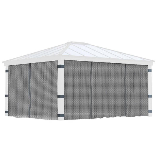 Set mosquiteras para gazebo cenador Dallas 422x483 Canopia