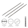 Limas Cadena Motosierra 200 X Ø 4.0 Mm. 3/8 Lp (pack 3 Piezas)