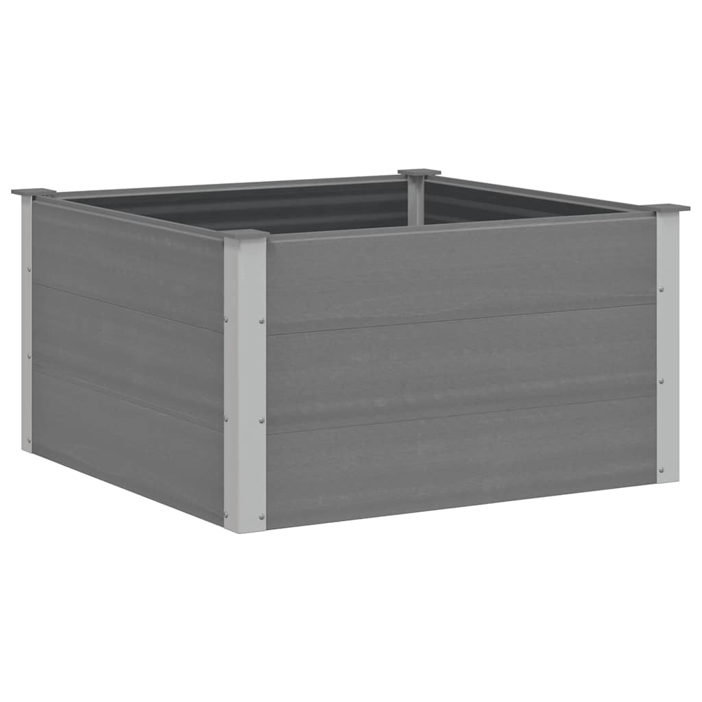 Arriate De Wpc Gris 100x100x54 Cm_0