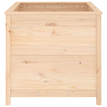 Jardinera Madera Maciza De Pino 82,5x82,5x78 Cm_4