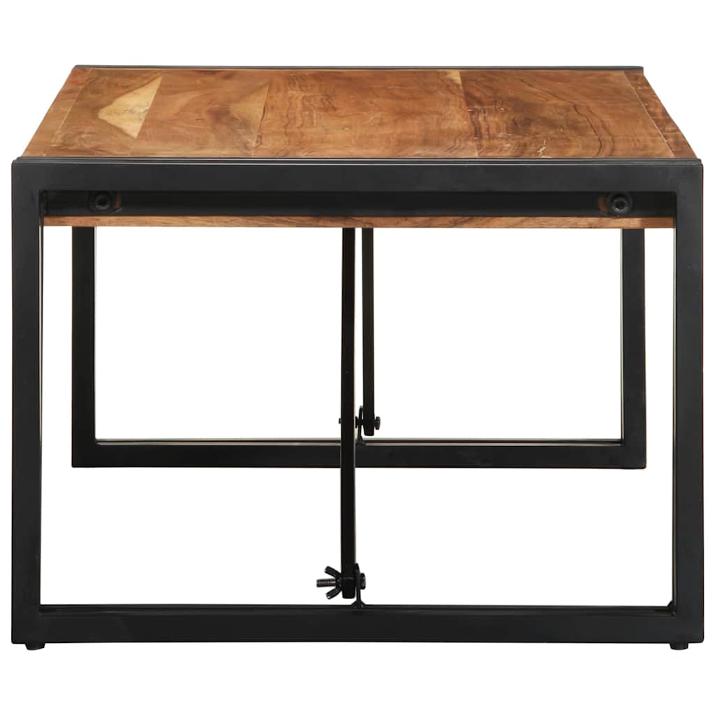 Mesa De Centro 100x50x35 Cm Madera Maciza Acacia_1