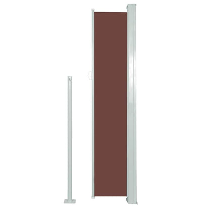 Vidaxl Toldo Lateral Retráctil 160x500 Cm Marrón_3