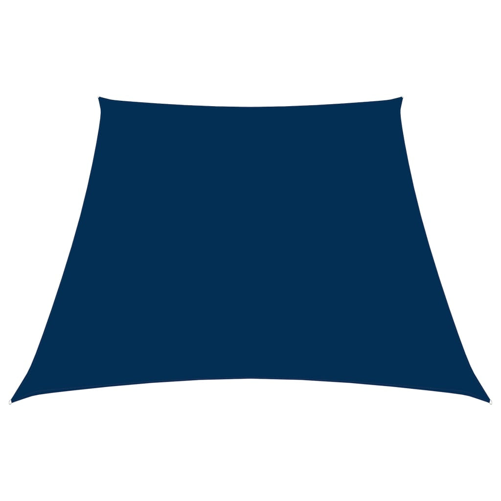 Vidaxl Toldo De Vela Trapezoidal De Tela Oxford Azul 3/5x4 M_0