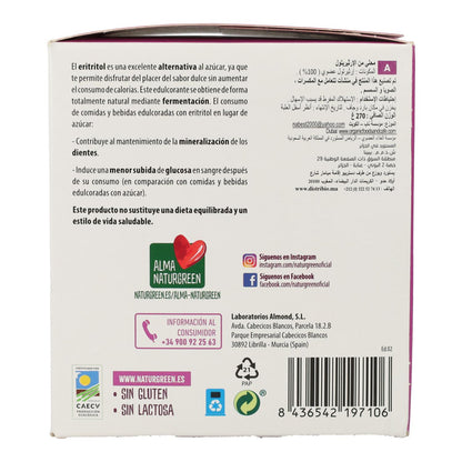 Eritritol Bio NaturGreen 54 Sticks monodósis de 5 gr