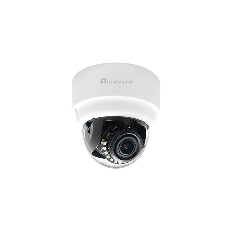 Levelone Ipcam Fcs-3303 Z 4x Dome In 3mp H.265 Ir 13w Poe_0