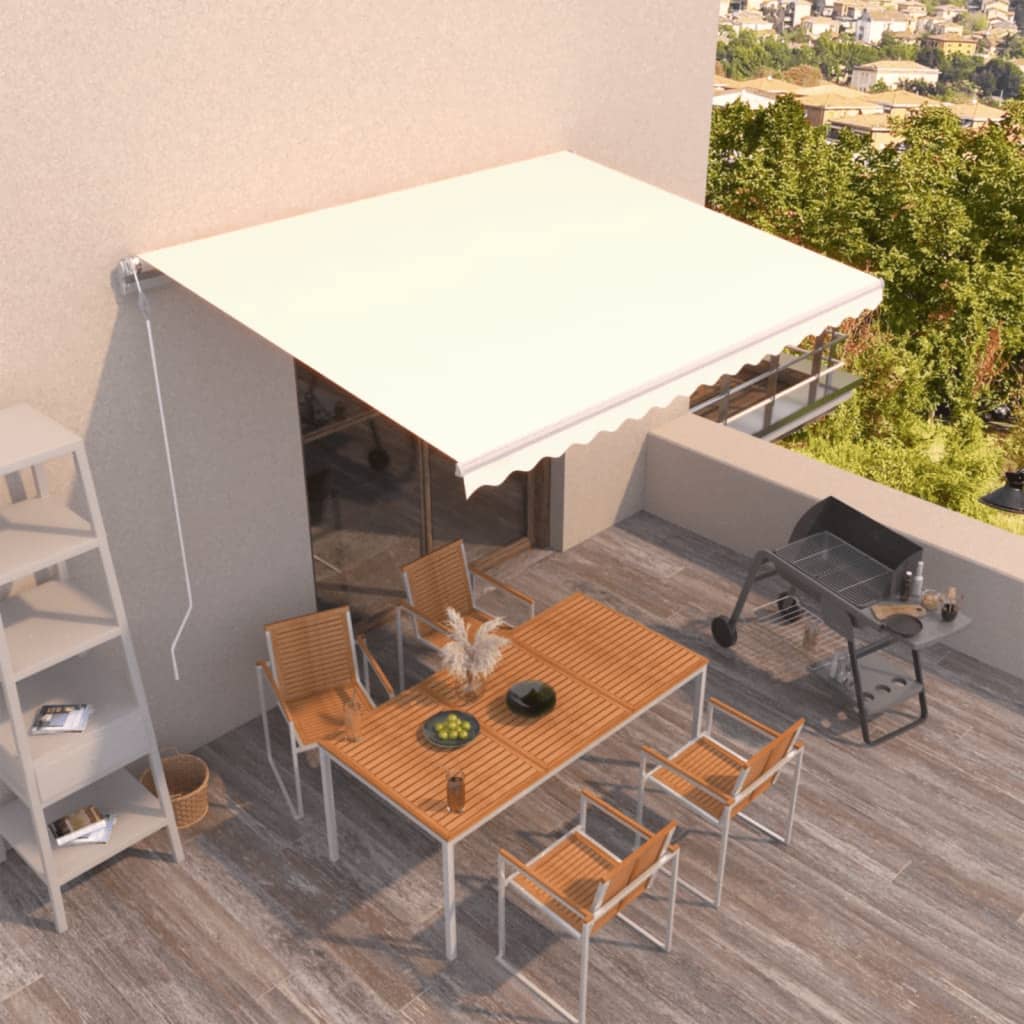 Toldo Retráctil Automático Crema 400x350 Cm_1