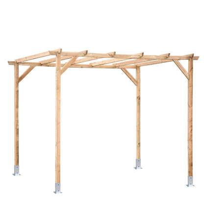 Kit Pérgola 7x7 - Versatilidad Y Estilo Para Tu Espacio Exterior 56 M / Multicolor_1