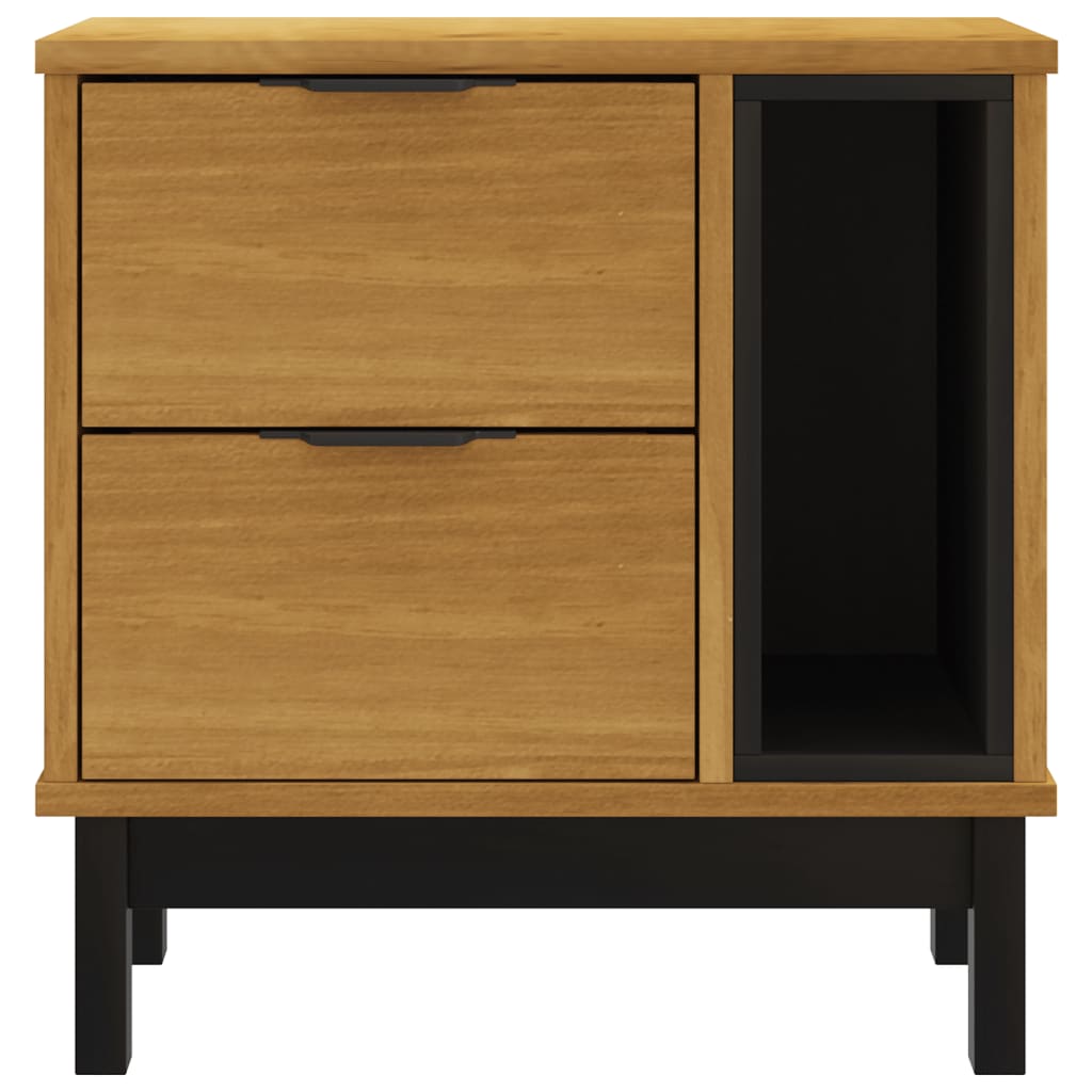 Mesita De Noche Flam Madera Maciza De Pino 49x35x50 Cm_3