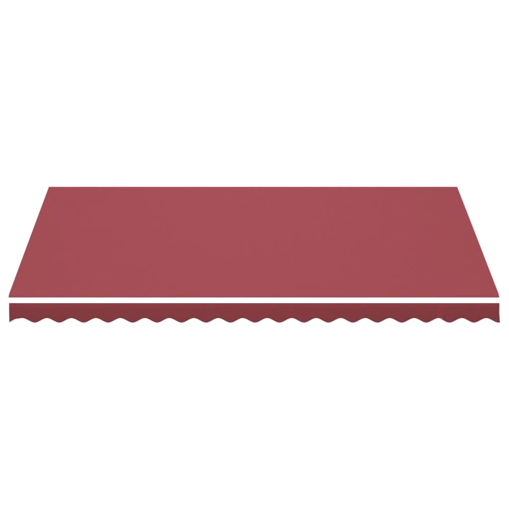 Tela De Repuesto Para Toldo Rojo Burdeos 4,5x3 M Poliéster_2