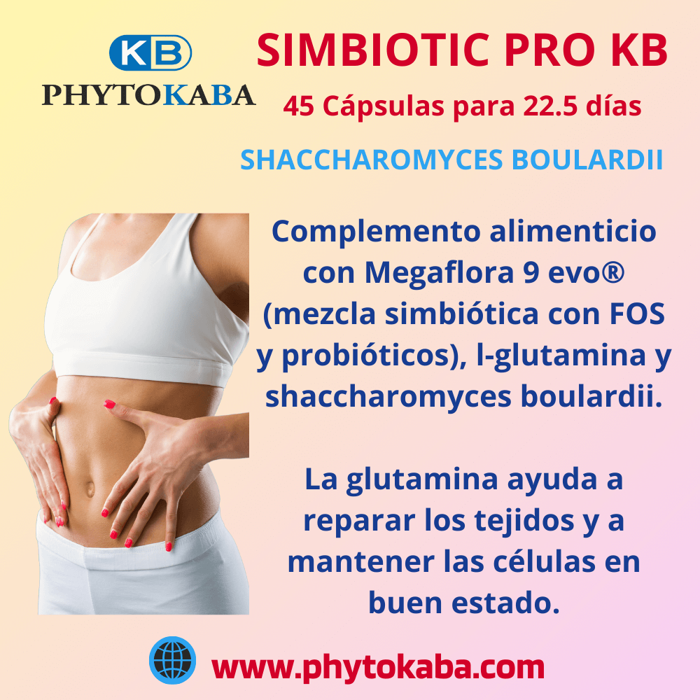 Simbiotic Pro Kb 45 Cápsulas Mezcla Probiótica. Flora Intestinal_1