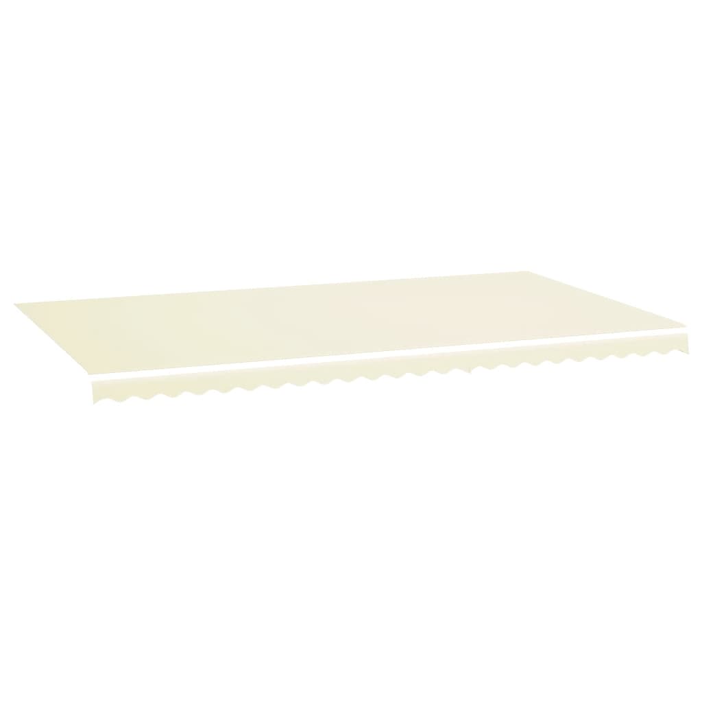 Tela De Repuesto Para Toldo Crema 6x3,5 M Poliéster_0