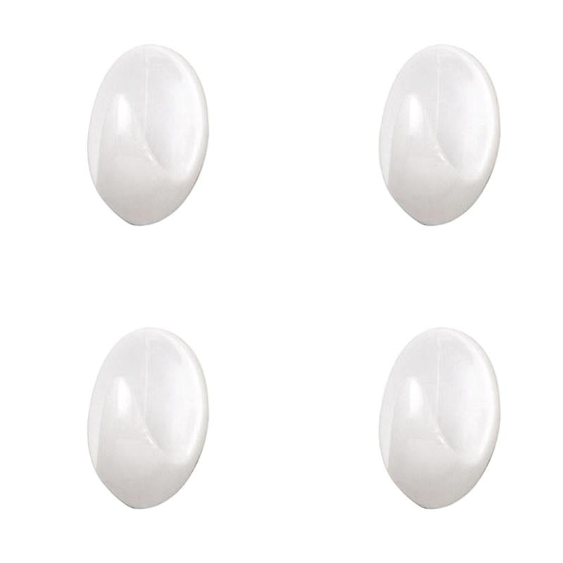 Colgador Oryx Blanco Pequeño (blister 4 Unidades ) Adhesivo