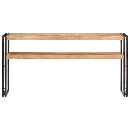 Mesa Consola De Madera Maciza De Acacia 150x30x75 Cm_0
