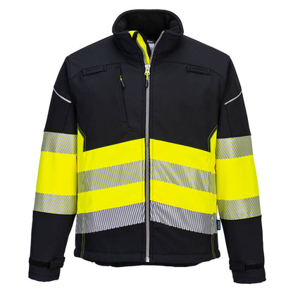 Chaquetas Softshell - Resistencia Y Comodidad / S / Negro-amarillo_1