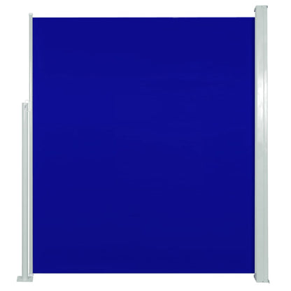 Vidaxl Toldo Lateral De Jardín O Terraza Azul 160x300 Cm_0