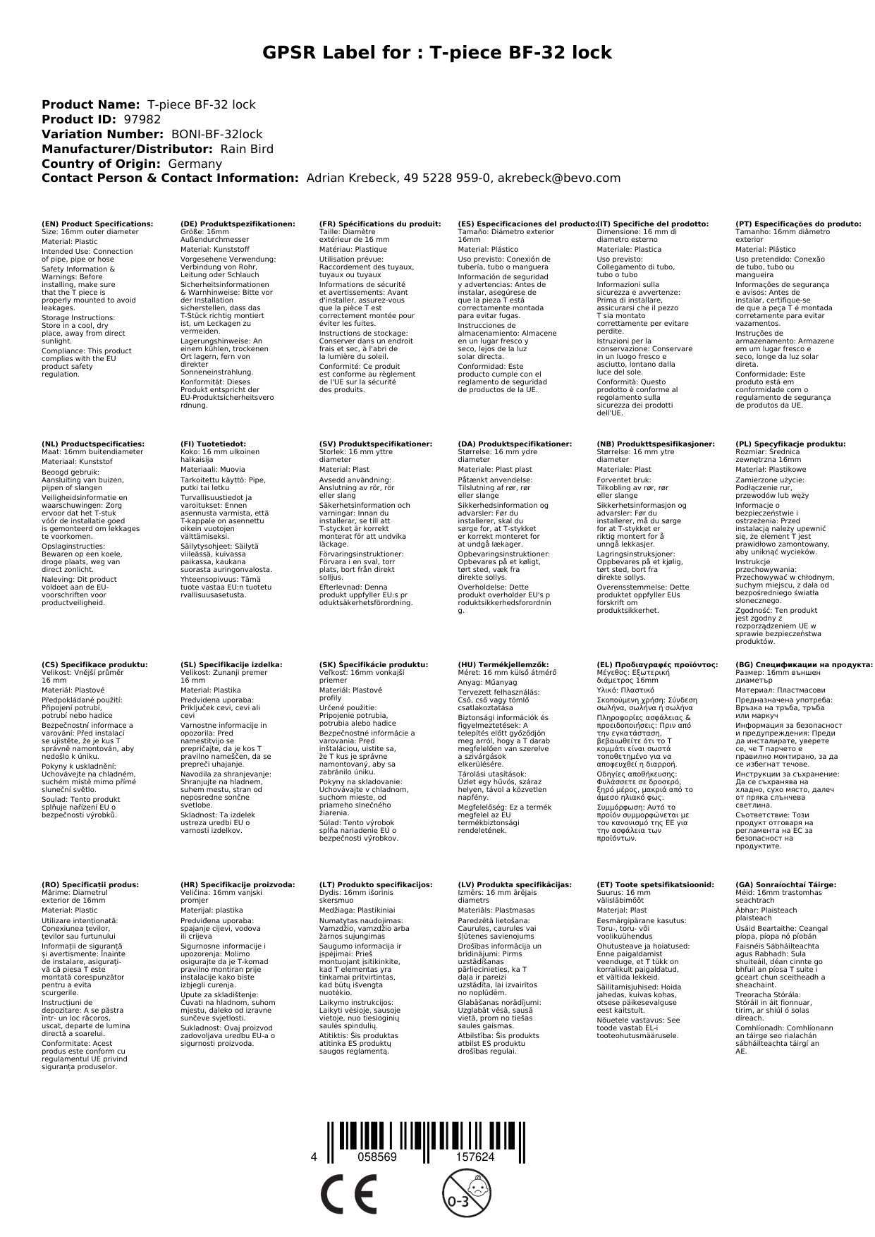Conector T 16mm Para Riego Por Goteo Y Tubo Pe_1