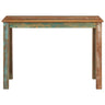 Mesa De Comedor Madera Maciza Reciclada 110x55x76 Cm