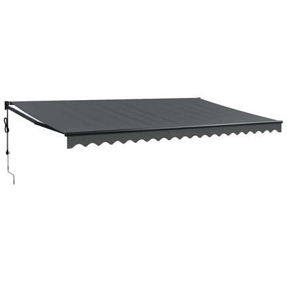 Toldo Retráctil Automático Gris Antracita 5x3 M_0