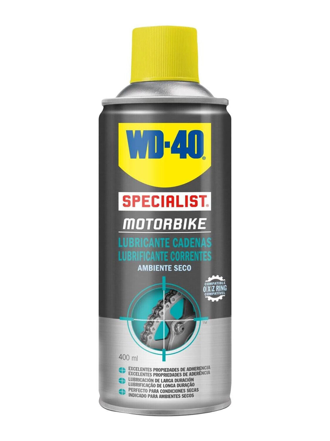 Wd40 - Lubricante Cadenas Ambiente Seco Specialist® Moto - 400 Ml - 6 Uds._0
