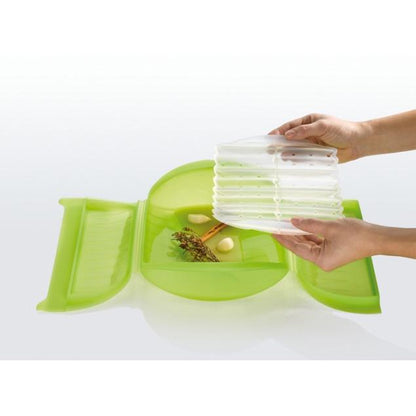 Estuche de vapor con bandeja 3-4 personas Lékué