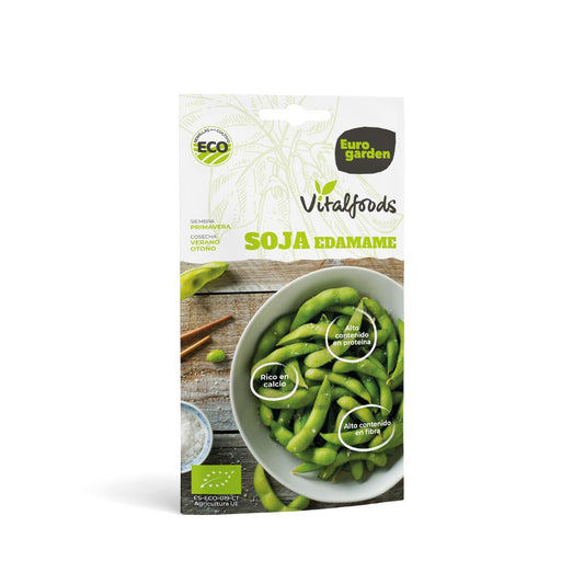 Semillas de Soja Summer Shell Edamame ecológicas Vitalfoods