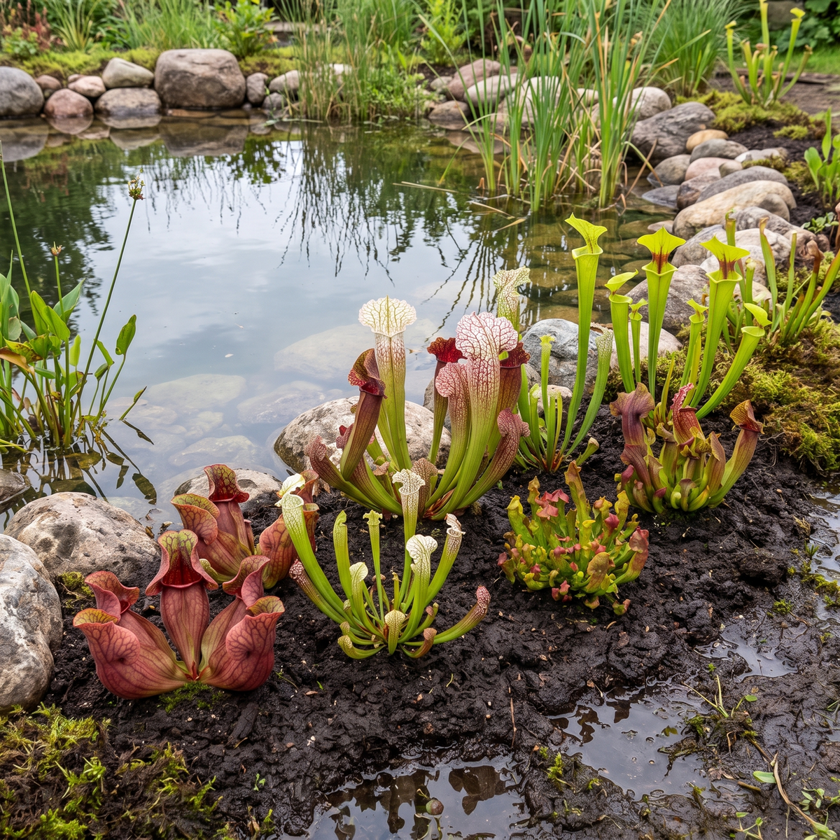 Plantas Carnívoras 6 Sarracenia - Atrapa Insectos_5