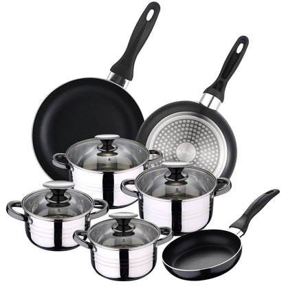 Set Bateria 8pc Sip + Set 3 Sartenes Sip Cune 16/20/24_0