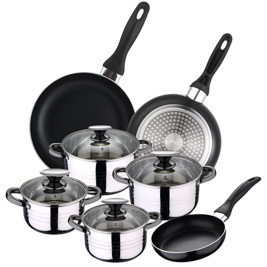 Set Bateria 8 Piezas Sip + Set 3 Sartenes Sip Cune 16/20/24_0