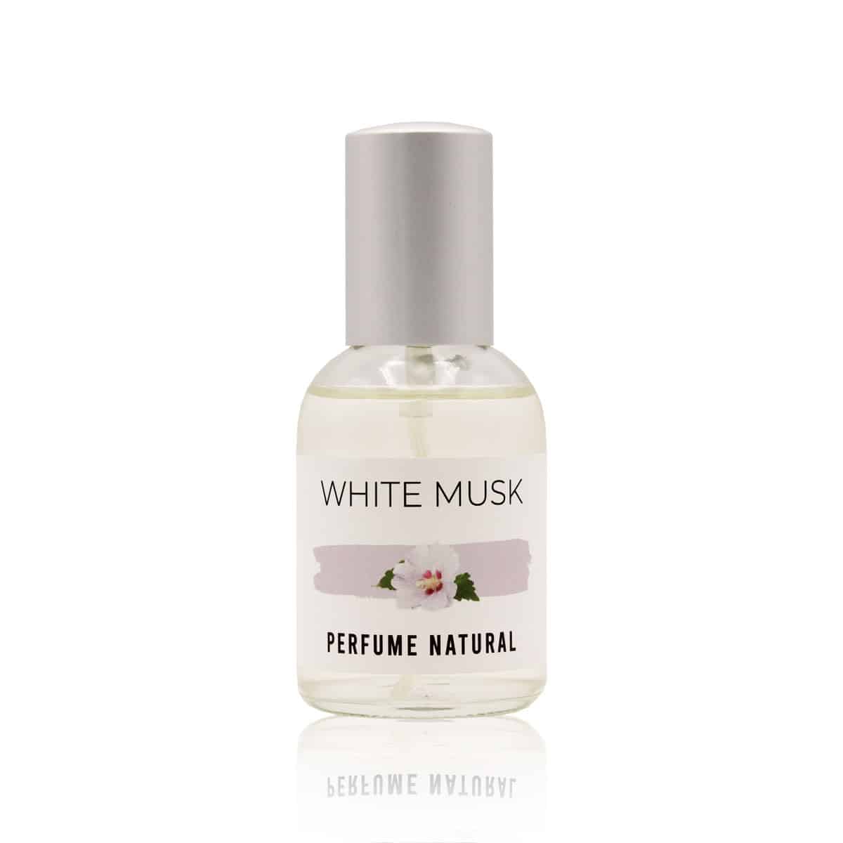 Perfume Natural White Musk 50 Ml | Fragancia Suave Y Limpia | Aroma Sensual Y Delicado | Perfume Duradero_0