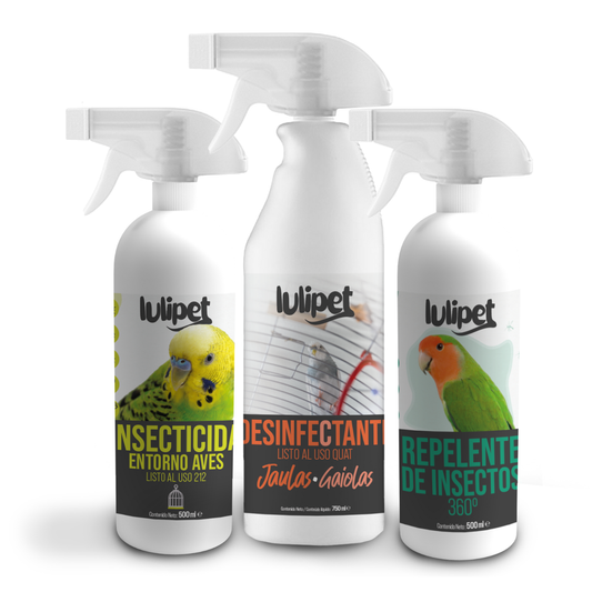 Pack de insecticida y repelente para aves_0