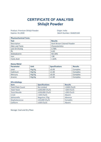 Resina De Shilajit Mumijo - 100g | Resina Pura De Presentación Tradicional, Vegano, Sin Gluten, Sin Aditivos_4